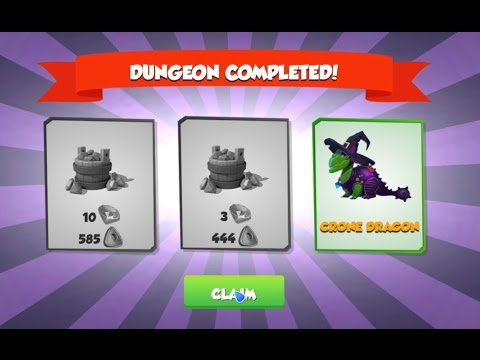 Unlocking Crone Dragon From the Dungeon! - Dragon Mania Legends
