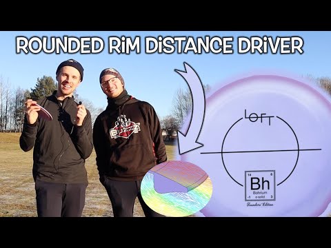 Bohrium - Rounded Rim Distance Driver by Løft Discs