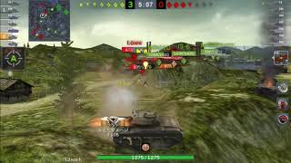 #60 wotblitz T49 3748dmg 2kills