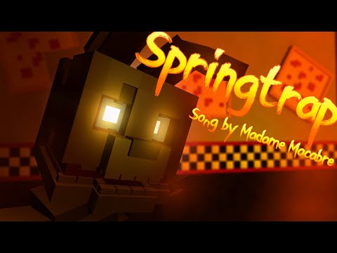 "Springtrap" (by Madame Macabre) | FNaF Minecraft Music Video