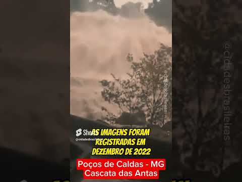 Poços de Caldas   Cascata das Antas  #cidadesbrasileiras #shorts