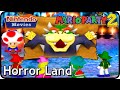 Mario Party 2 - Horror Land (4 Players, 20 Turns, Mario vs Peach vs Yoshi vs Luigi)