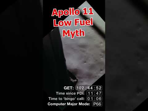 Was Apollo 11 Really Running Out Of Fuel?