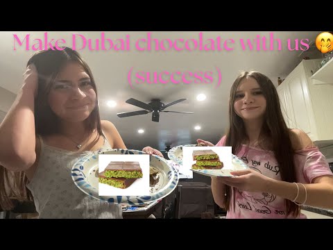 Make Dubai chocolate w/ us - ft. Jason & Jordan *totally a success*