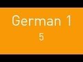 Learn German - Lesson 5
