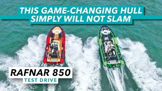 This game-changing hull will not slam | Rafnar 850 RIB test drive review | Motor Boat & Yachting