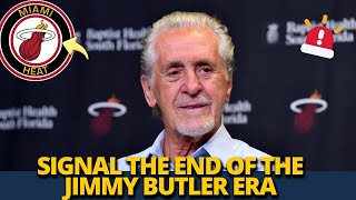 MY GOD! SIGNAL THE END OF THE JIMMY BUTLER ERA! MIAMI HEAT NEWS