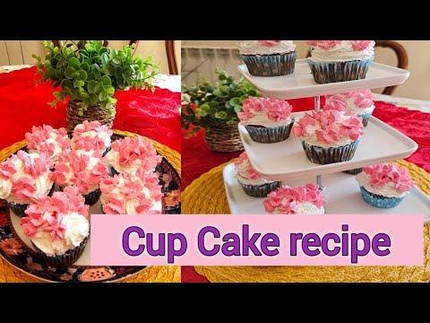 Cup Cake recipe (muffin cake) 🎂#cakedesign #cakedecorating #cake #cakeart #cupcake
