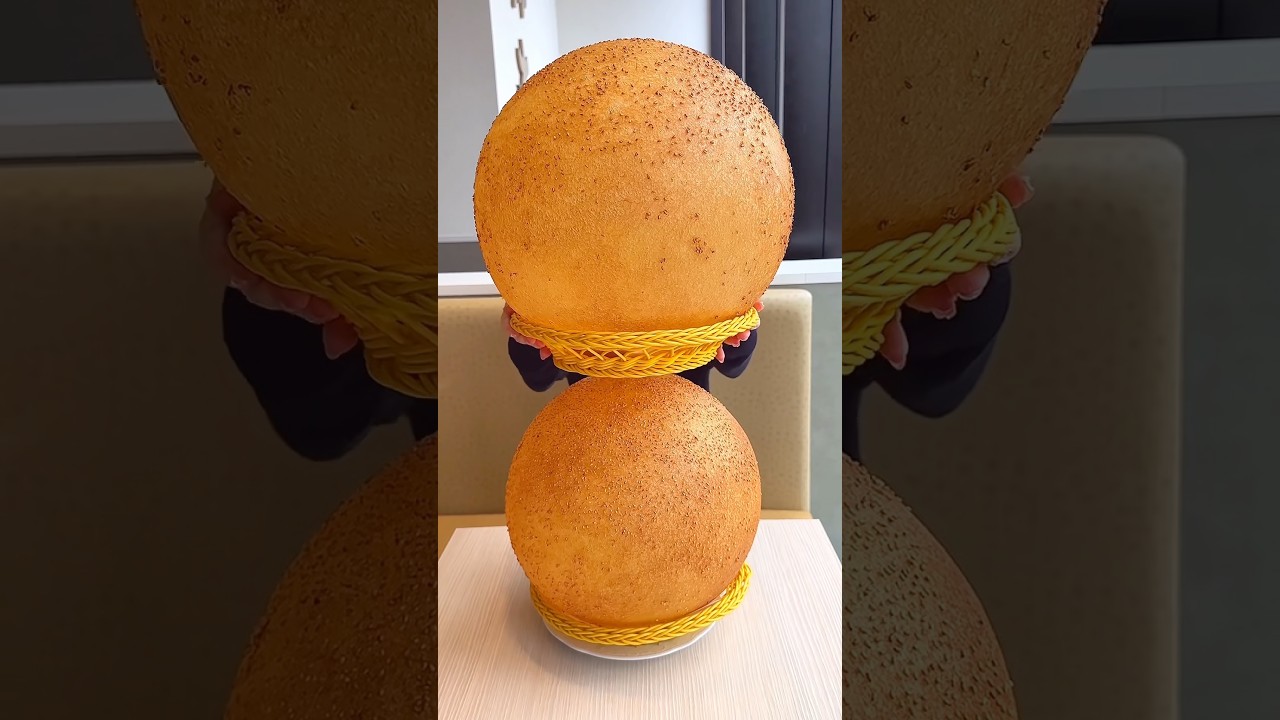 直径40cmオーバーの超特大ゴマ団子