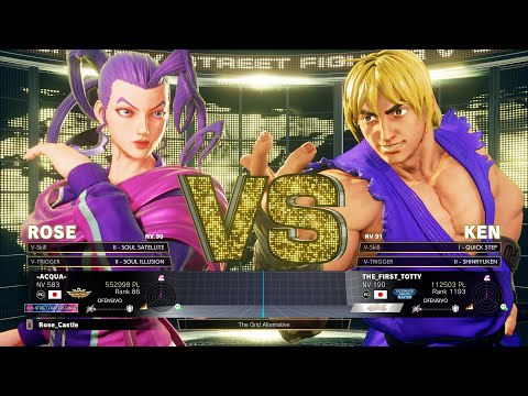 SFV Champion Edition 🔥 ACQUA (ROSE) Vs THE_FIRST_TOTTY (KEN) 🔥 Online Match's 05-02-2023