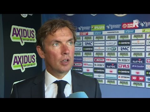 Alex Pastoor na afloop van Sparta - Ajax