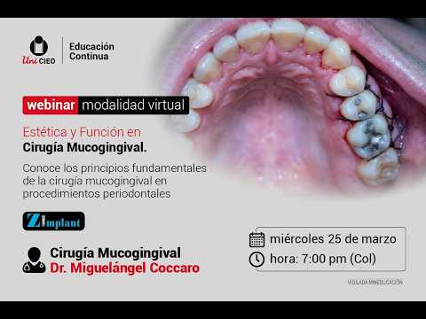 Webinar – Estética y Función en Cirugía Mucogingival