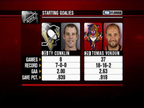 NHL  Jan.08/2008   Pittsburgh Penguins - Florida Panthers