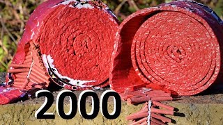 EXPERIMENT 2000 FIRECRACKERS EXPLOSION