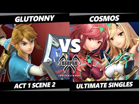 Reaper Invitational - Glutonny (Link) Vs. Cosmos (Pyra Mythra) Smash Ultimate - SSBU
