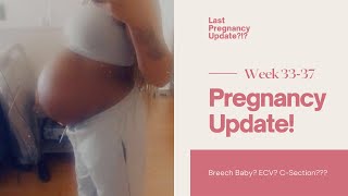 PREGNANCY VLOG!! | WEEK 33-37 | FINAL VLOG BEFORE BIRTH??