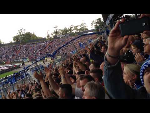 KSC HSV Relegation 2015. Der Anstoß. D2