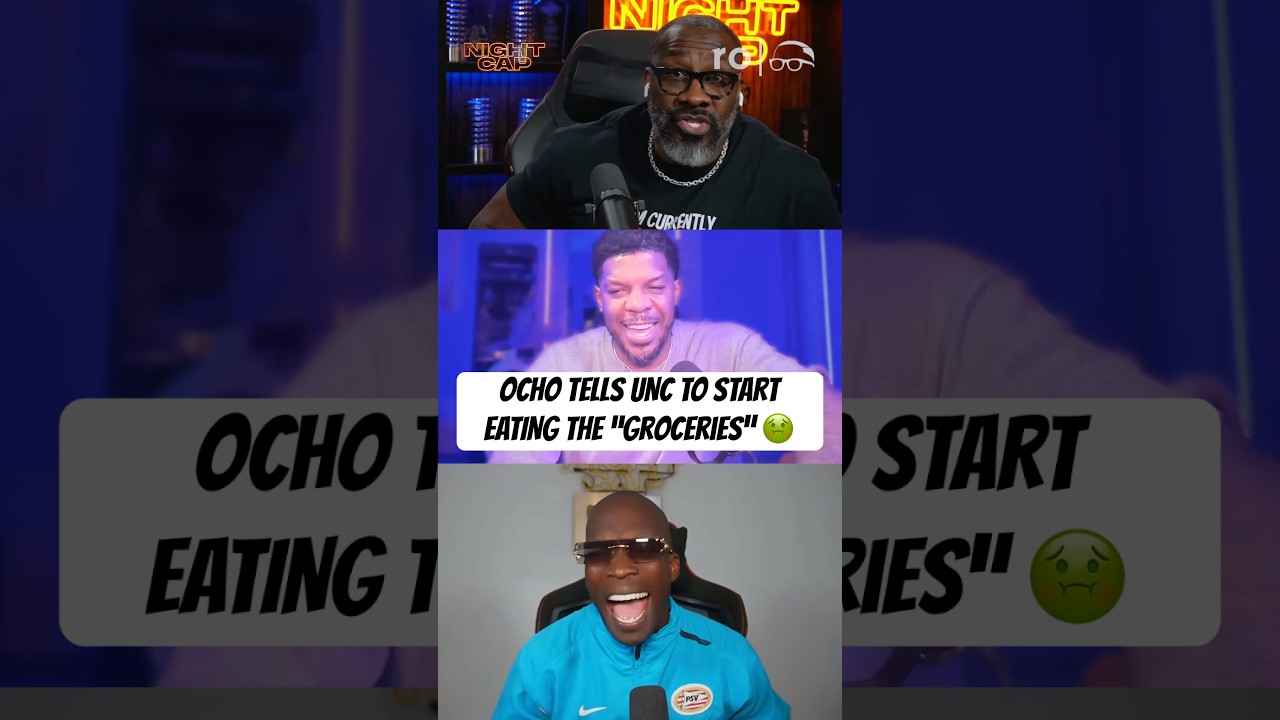 Ocho tells Shannon to start eating the “groceries” 😅🤢 sponsored by @ro.co #NightCap