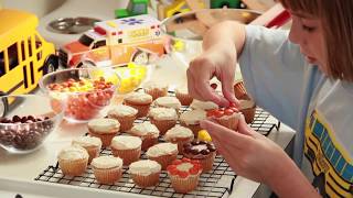 Baking Cupcakes for Kids - Baking Videos for Children - Featuring Bread Love And Dreams