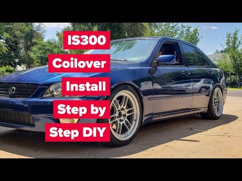 The Best Lexus IS300 Coilover Install Diy Video!