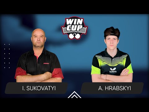 10:45 Ihor Sukovatyi - Andrii Hrabskyi West 2 WIN CUP 06.08.2024 | TableTennis WINCUP