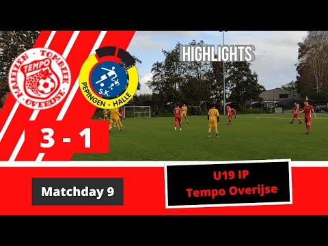 Matchday 9 - U19 IP Tempo Overijse vs S.K. Pepingen Halle - 2023/2024
