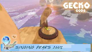 Singing Peaks Walkthrough Gecko Gods • All Collectibles and Trophies Guide