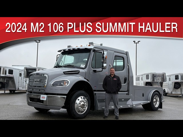 Preview image of 2024 Freightliner M2 106 Plus Summit Hauler youtube video