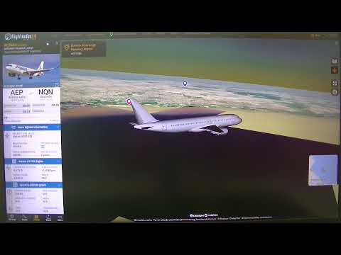 MongoTV_6903 - Flightradar24 - How Far Can i Fly - Part 201-Buenas Aires-Neuquen-WJ3444-JES3444