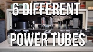 Video thumbnail for Joyo Dualklonz with 6 different Power Tubes compared! (Part 2/2) by EytschPi42