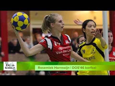 Korfbalster Rosemiek Harrewijn uit Dronten (DOS'46)