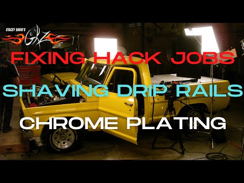Fixing Other People's Hack Jobs, Shaving Drip Rails, & Chrome Plating - Stacey David's Gearz S5 E12
