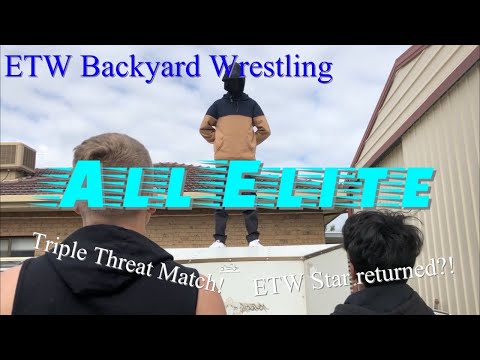 ETW All Elite Episode 7 - Striker talks about Return match and Elite Mania; Triple Threat Action!