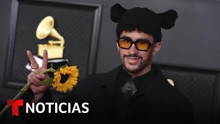 Bad Bunny se lleva el Grammy al mejor álbum pop urbano latino | Noticias Telemundo