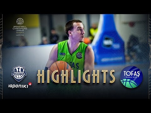 Karditsa Iaponik v Tofas Bursa | Round of 16 | Highlights | #BasketballCL 2025-26