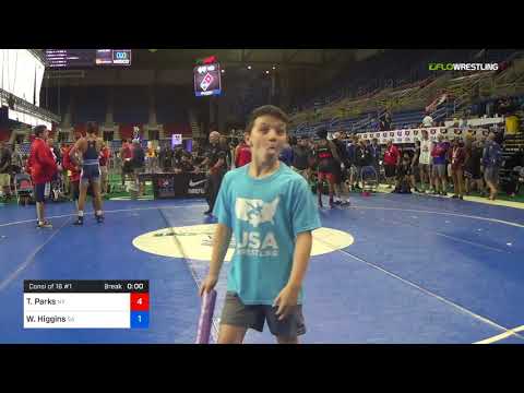 2018 USMC-USAW Cadet & Junior FS Nationals/Junior 160 Consi Of 16 #1 - Terrance Parks (NY) Vs. Wya