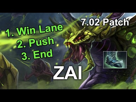 Zai Venomancer | EZ lane EZ game | 7.02 Full Game