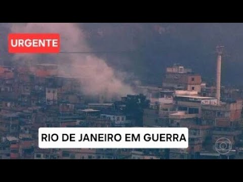 OPERAÇÃO DE GUERRA NO COMPLEXO DO ALEMÃO (RJ).