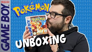 Unboxing an AUS PAL Pokemon Red for Nintendo Gameb