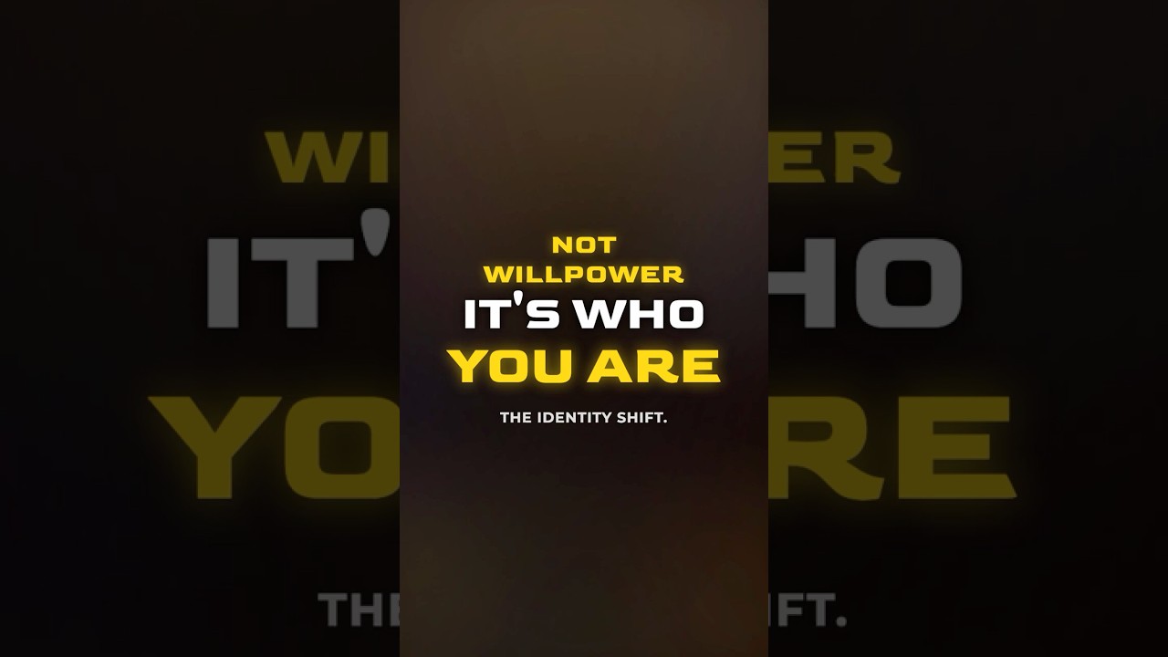 Identity Habits: The Gym From Chore to Who You Are | Video Guide
