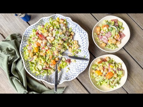 Italian Deli Grinder Salad Recipe