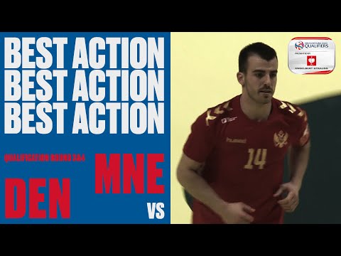 Milos Vujovic defies gravity! | Men's EHF EURO 2020 Qualification