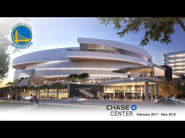 Chase Center Golden State Warriors 4K Construction Time-Lapse