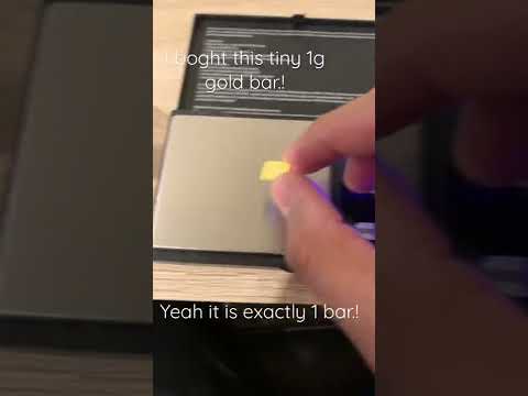 1 gram gold bar #apmex #gold #investments