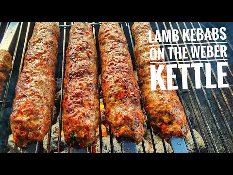 Easy Lamb Kebab Recipe | Charcoal Grilled