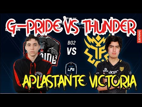 THUNDER PREDATOR VS GORILLAZ PRIDE BO2 [GAME 1]