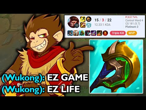 CLINICAL WUKONG TEACHES YOU HOW TO CARRY YOUR GAMES SOLO!
