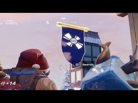 WEEK 4 HIDDEN BANNER LOCATION SEASON 7 - Fortnite Battle Royale Challenge