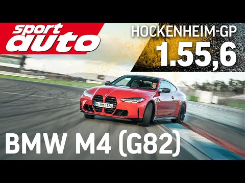 BMW M4 Coupé (G82) | Hot Lap Hockenheim-GP | sport auto