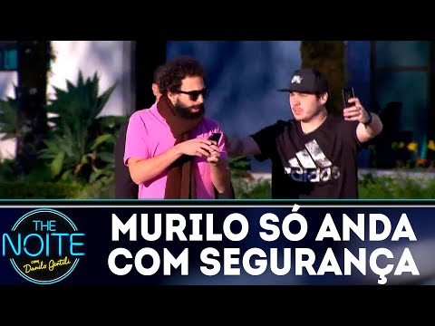 Curiosidades do The Noite: Murilo Couto só anda com segurança | The Noite (04/09/18)